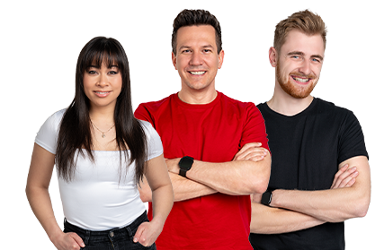 Michaela, Roman a Patrik